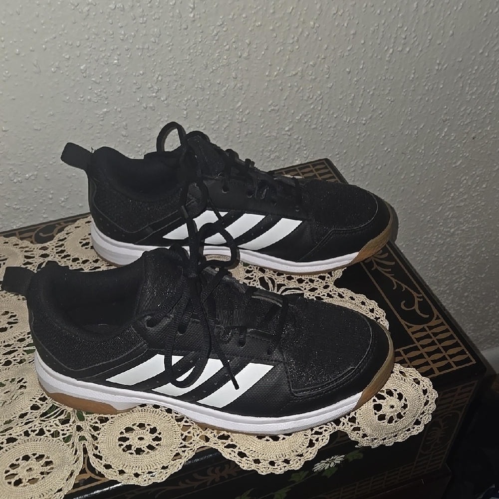 Adidas Black and White Sneakers